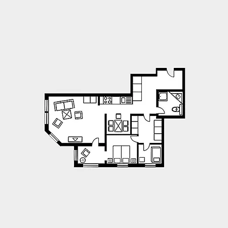 Strandvillen - Mit Meerblick Und 2 Schlafzimmern Sv-707 Binz